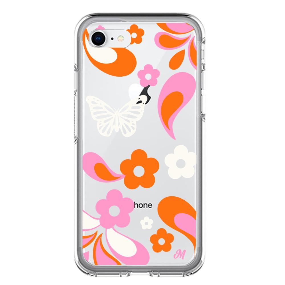 Funda Flores rojas aesthetic iphone