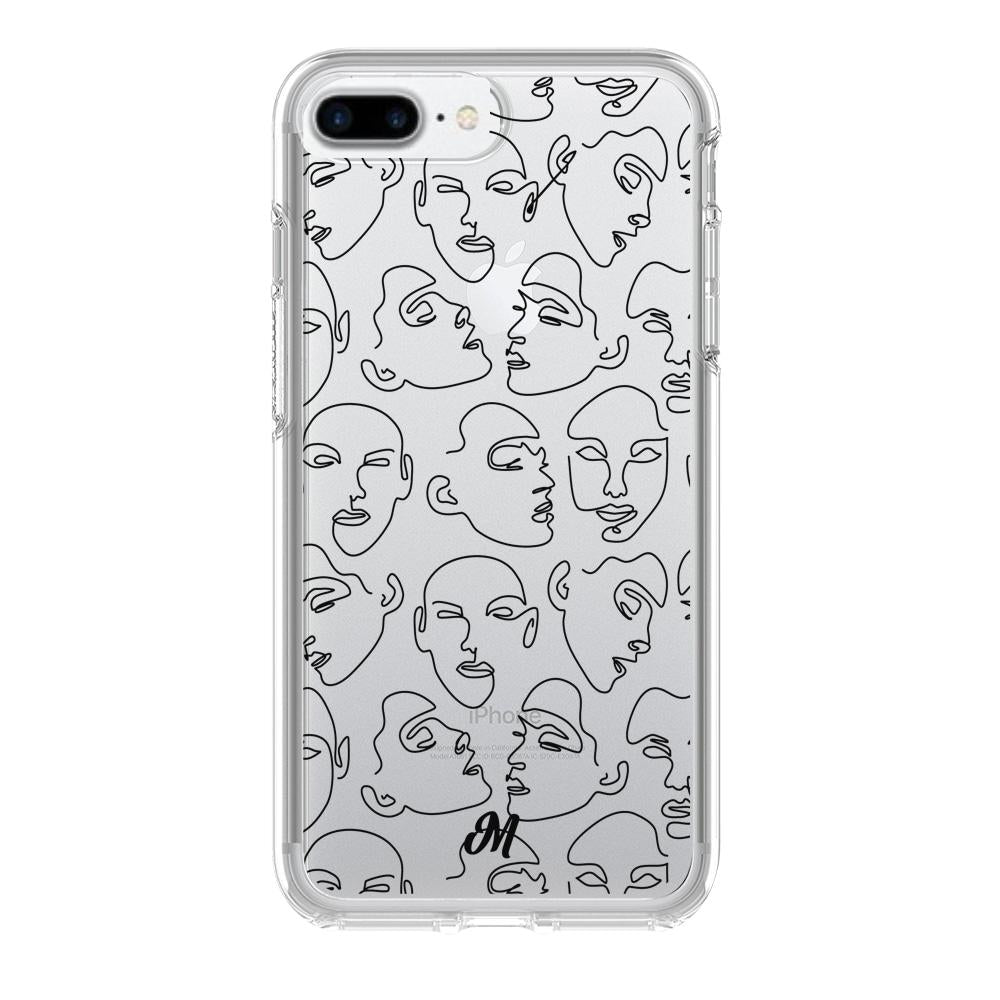 Funda Caras en Líneas iphone