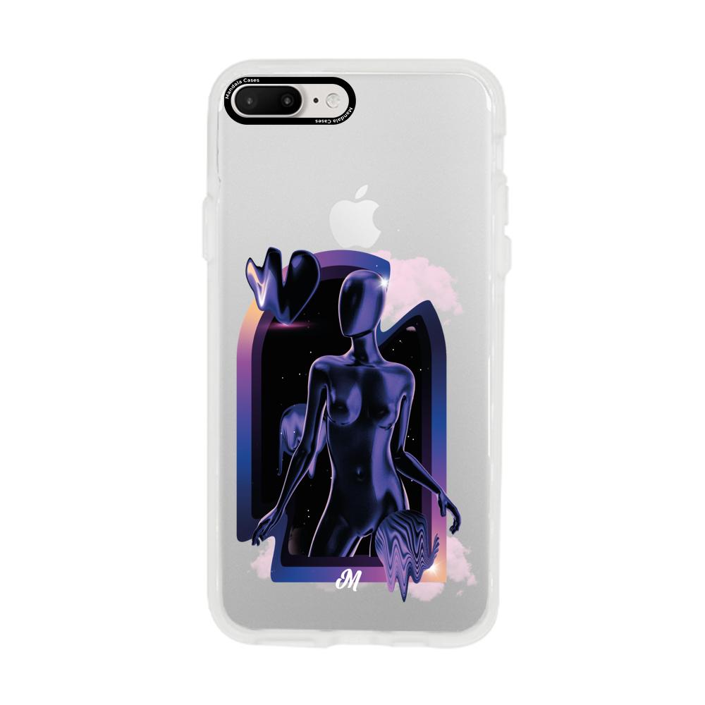 Cases para iphone 8 plus Amor cósmico - Mandala Cases