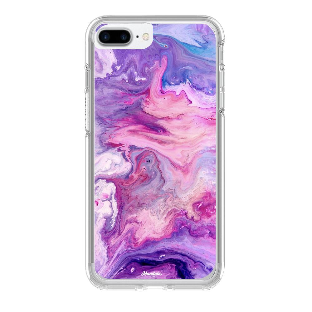 Funda de Mármol Morado y Rosado iphone