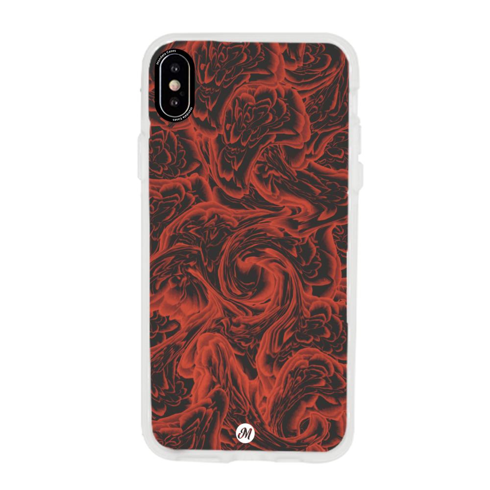 Cases para iphone x RED ROSES - Mandala Cases