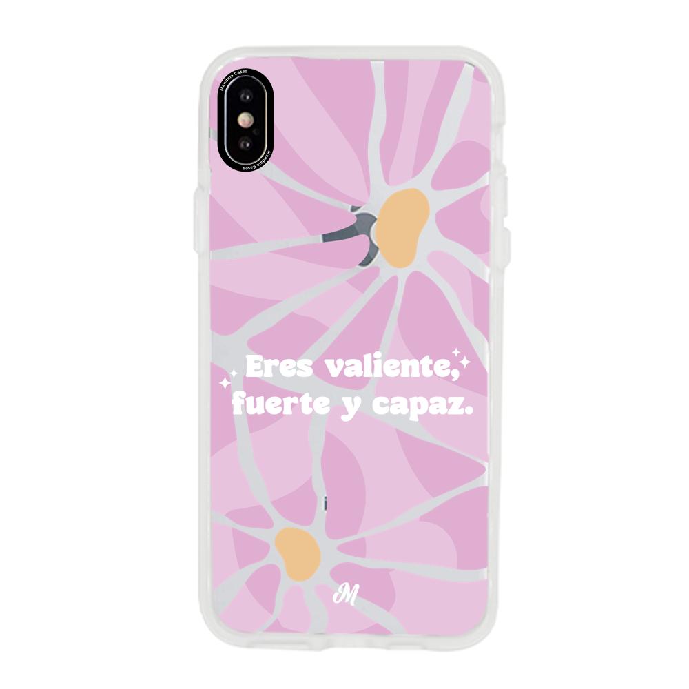 Cases para iphone x FUERTE Y CAPAZ - Mandala Cases
