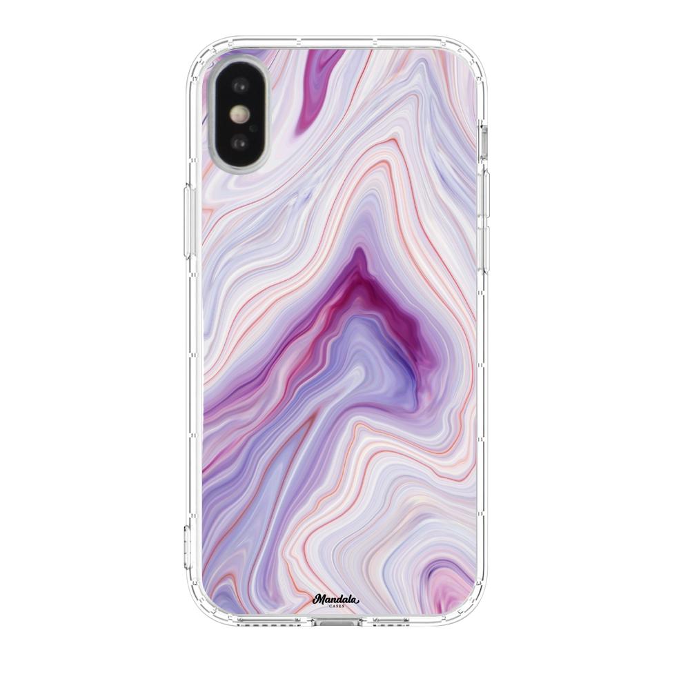 Funda de Mármol Morado iphone