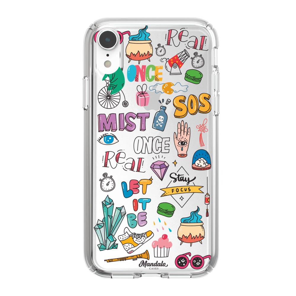 Funda Mist Stickers iphone