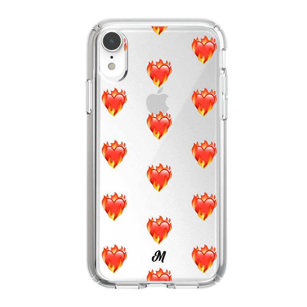 Funda de Corazón en llamas iphone