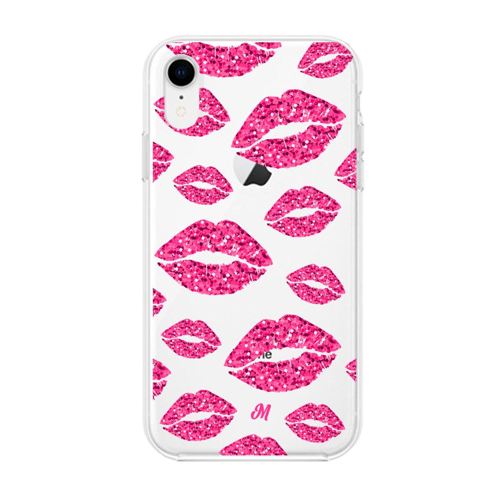 Funda Glitter kiss iphone