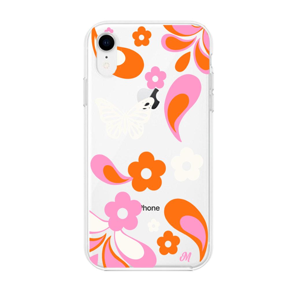 Funda Flores rojas aesthetic iphone