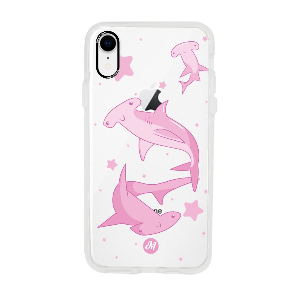 Cases para iphone xr Tiburon martillo rosa - Mandala Cases