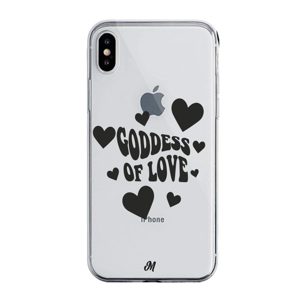 Funda Goddess of love negro iphone