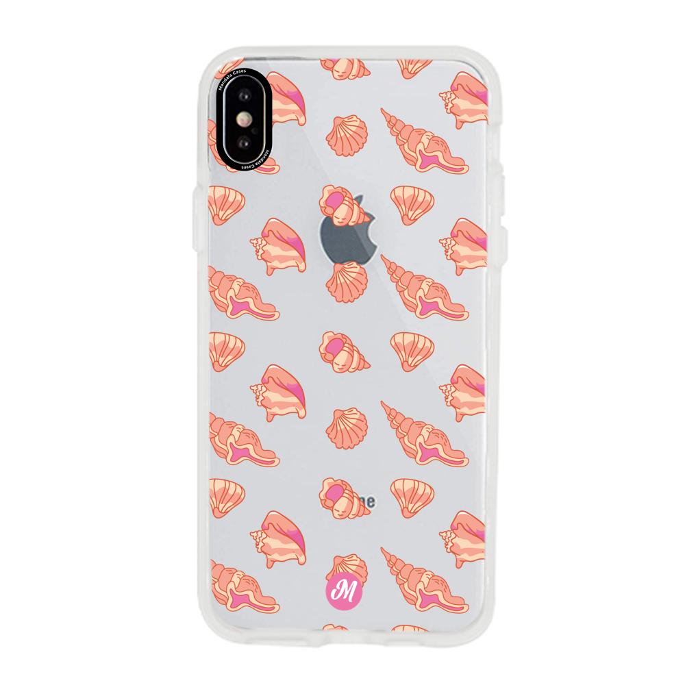 Cases para iphone xs Caracol marino - Mandala Cases