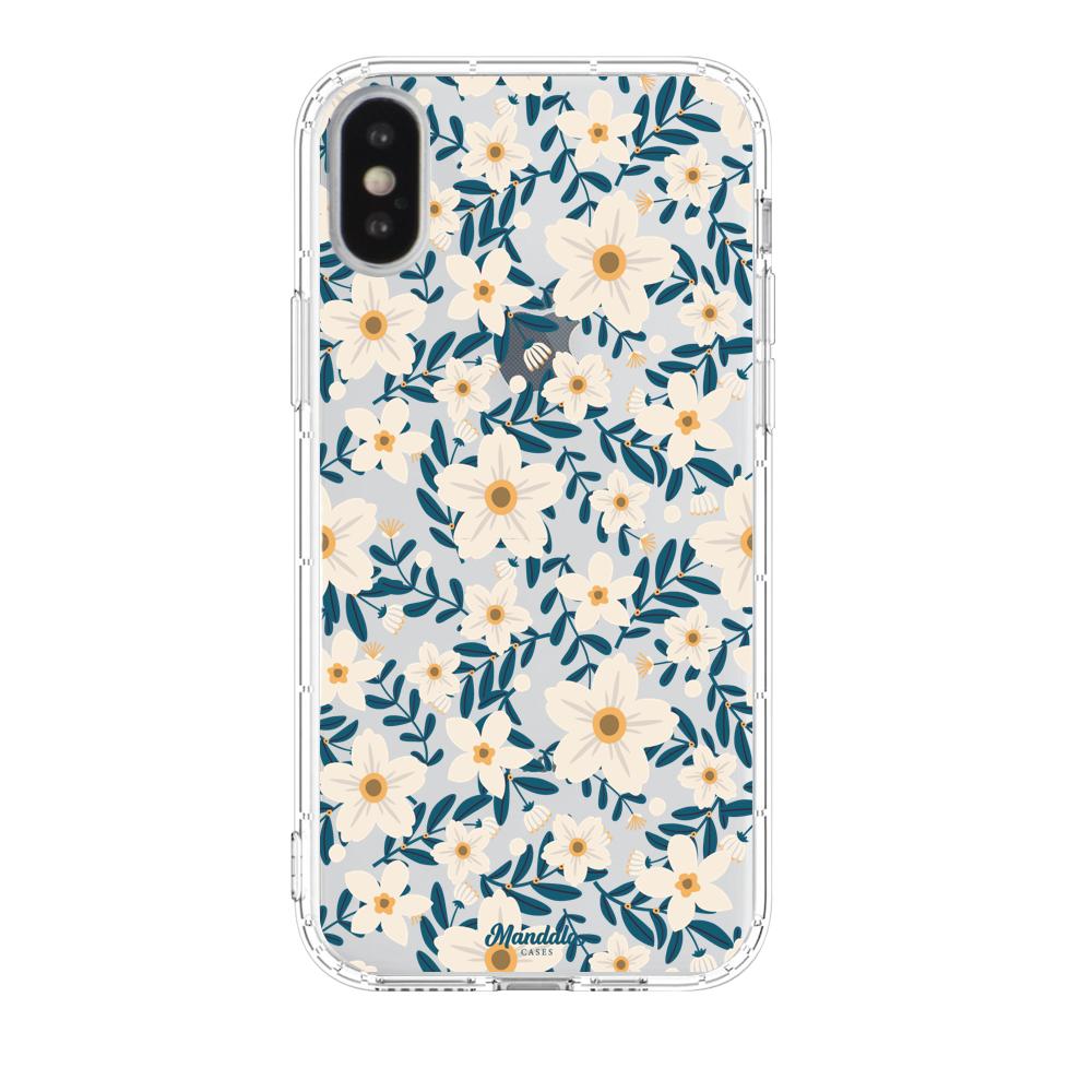 Funda Flores Blancas iphone