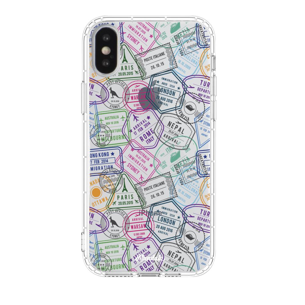 Funda Sellos de Pasaporte iphone