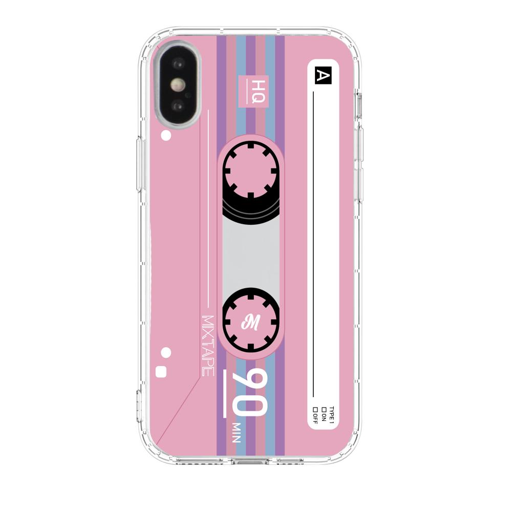 Funda Cassette Rosa iphone