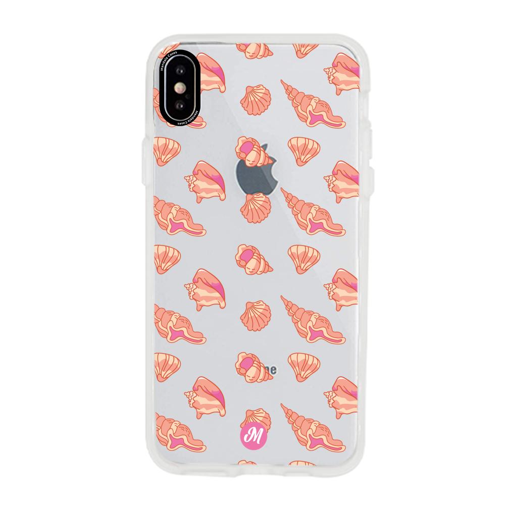 Cases para iphone xs max Caracol marino - Mandala Cases