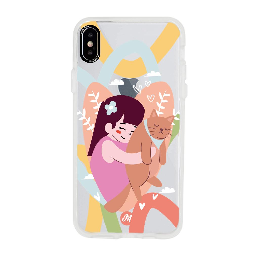 Cases para iphone xs max Ronroneos de Amor - Mandala Cases