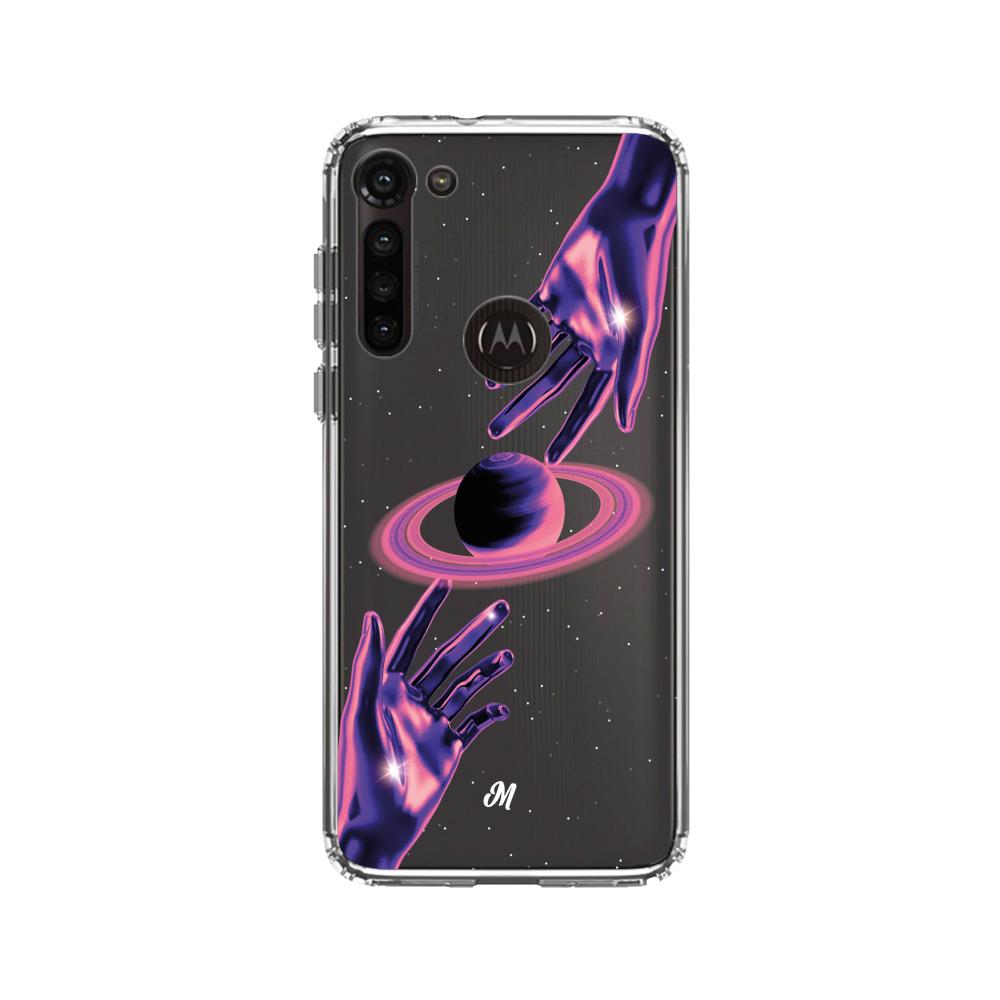 Cases para Motorola G8 power Conexión cósmica - Mandala Cases