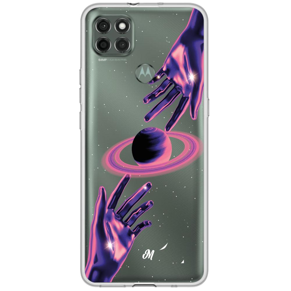 Cases para Motorola G9 power Conexión cósmica - Mandala Cases