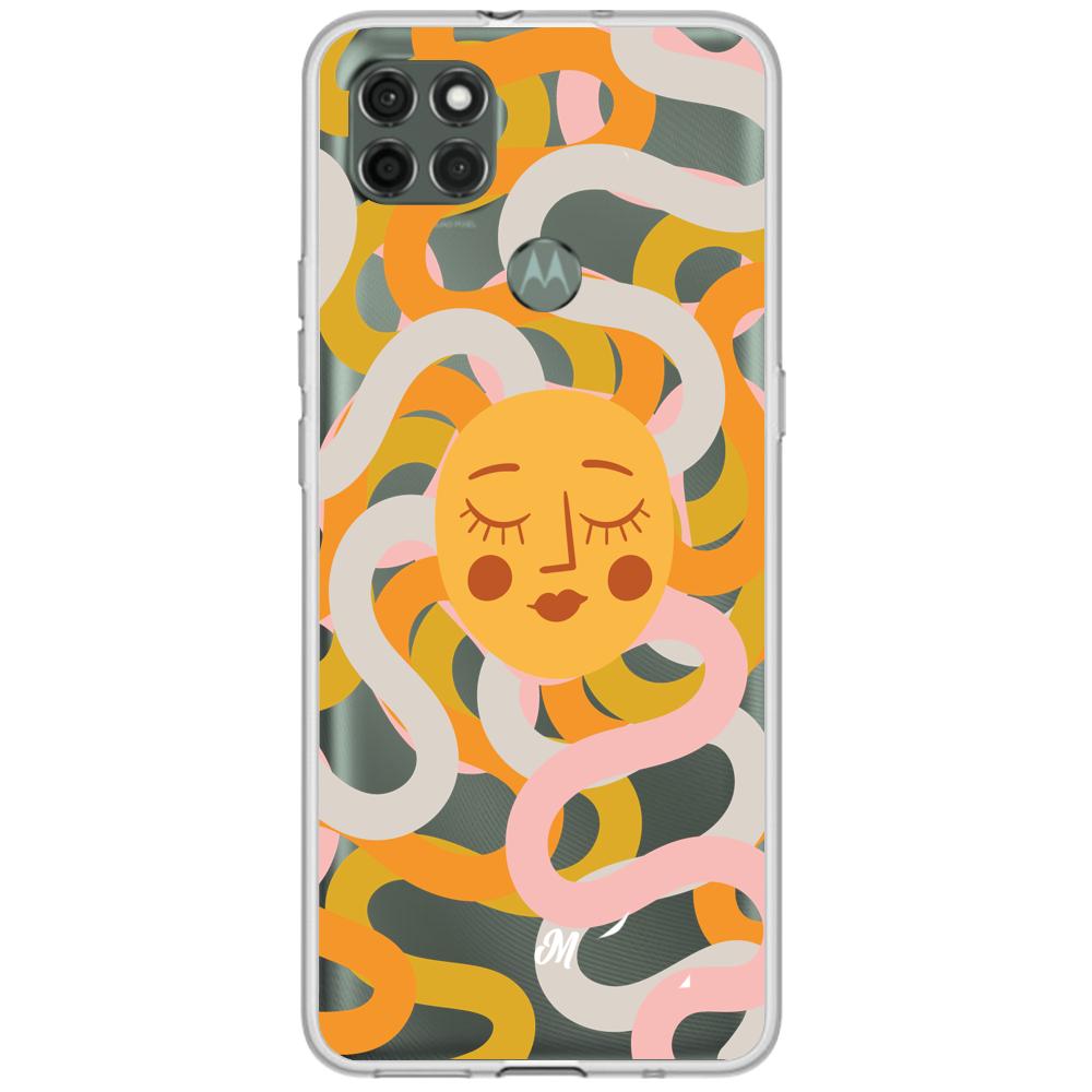 Cases para Motorola G9 power SOL DE AMOR - Mandala Cases