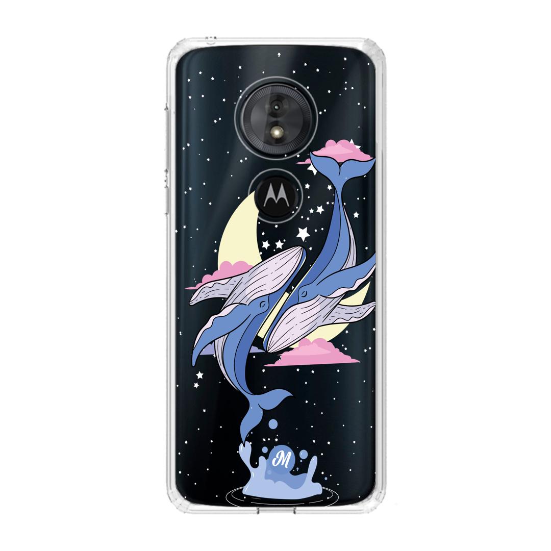 Cases para Motorola G6 play Amor de ballenas - Mandala Cases