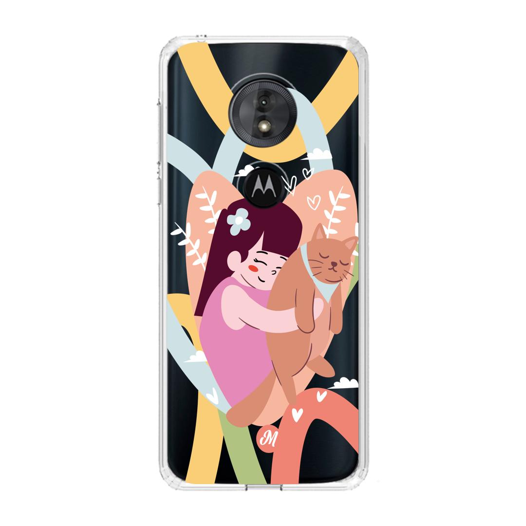 Cases para Motorola G6 play Ronroneos de Amor - Mandala Cases