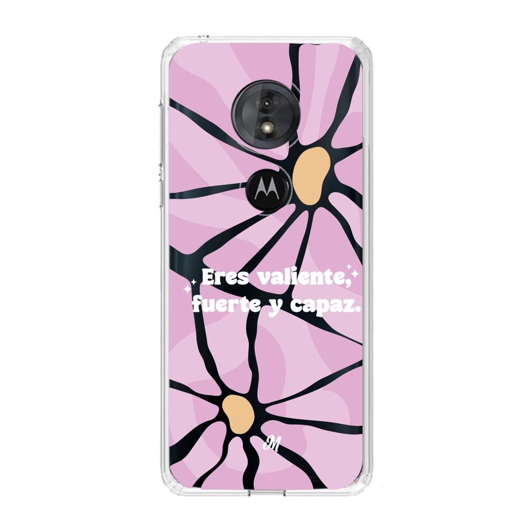 Cases para Motorola G6 play FUERTE Y CAPAZ - Mandala Cases