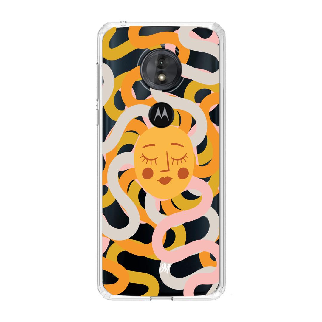 Cases para Motorola G6 play SOL DE AMOR - Mandala Cases