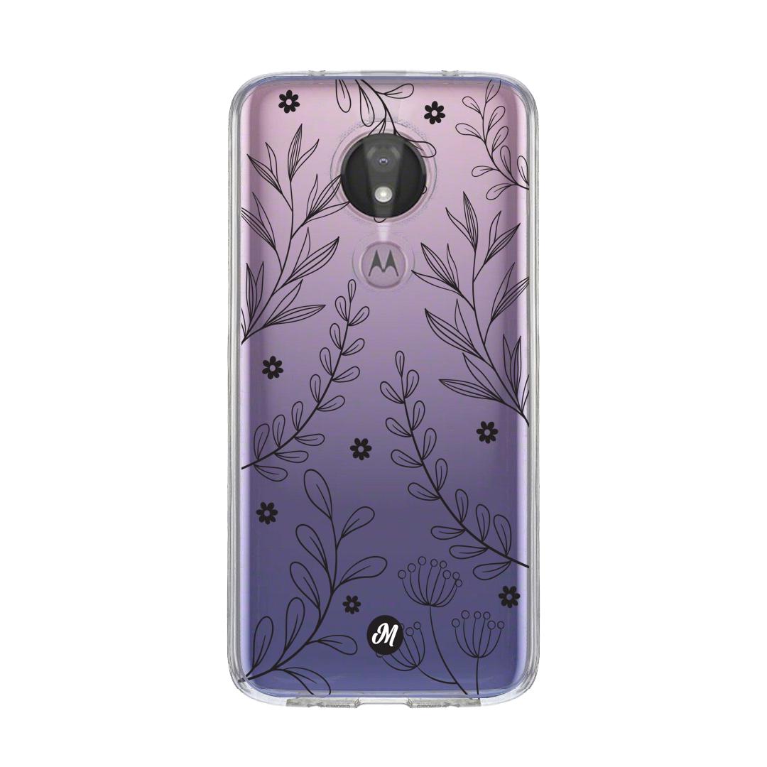 Cases para Motorola G7 power ENTRE HOJAS - Mandala Cases