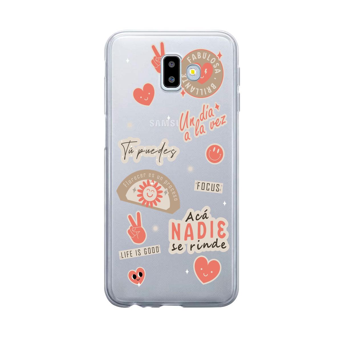 Cases para Samsung J6 Plus LIFE IS GOOD - Mandala Cases