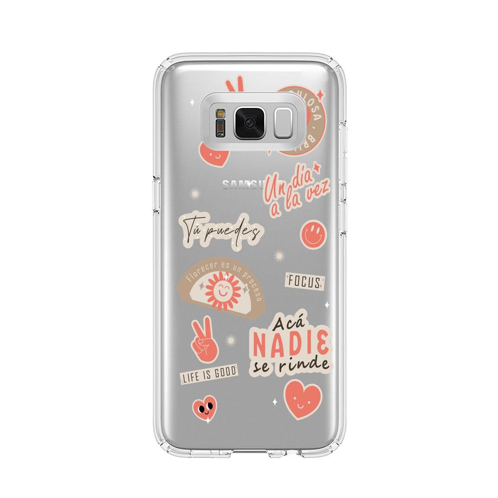 Cases para Samsung s8 Plus LIFE IS GOOD - Mandala Cases