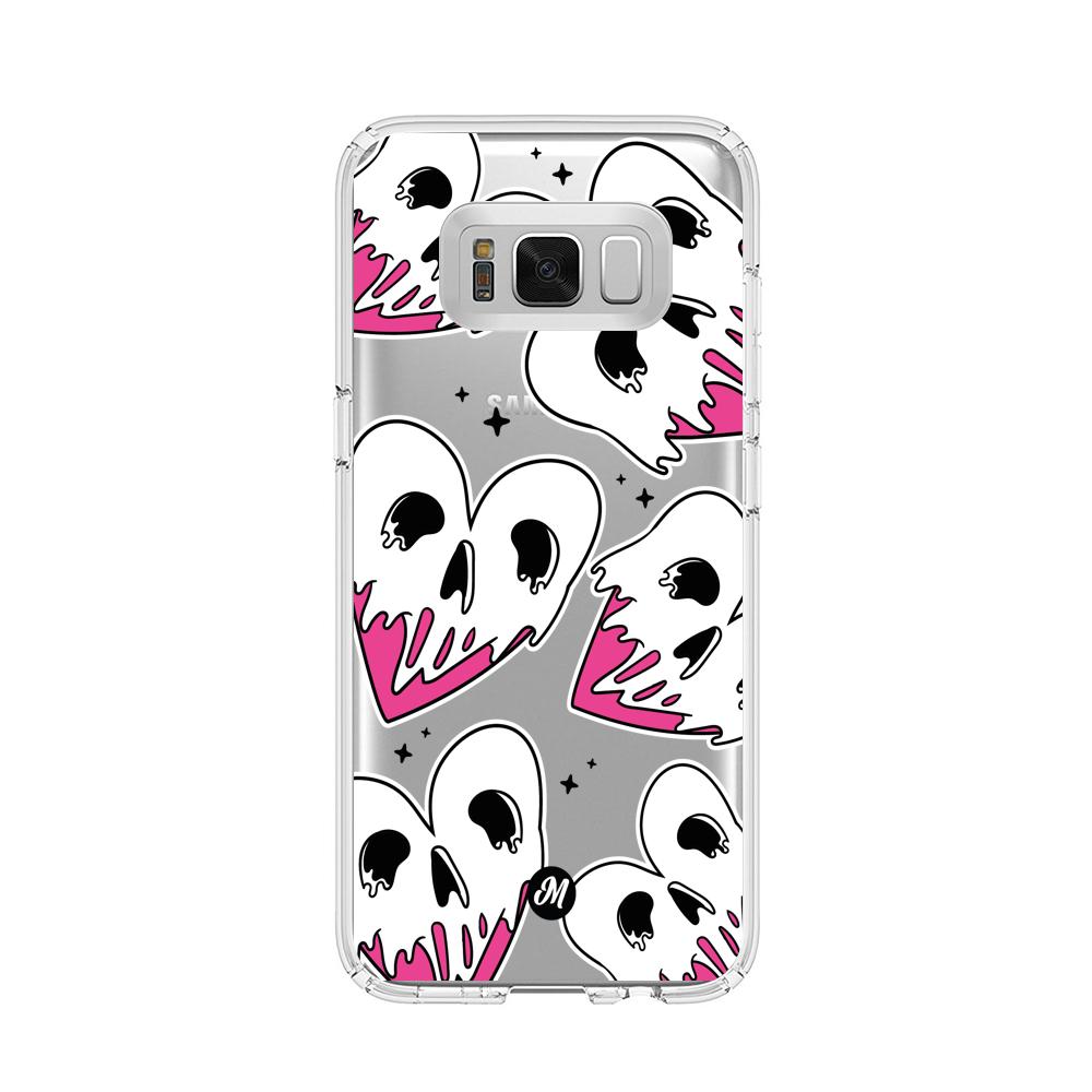 Cases para Samsung s8 Plus Corazones calavera - Mandala Cases