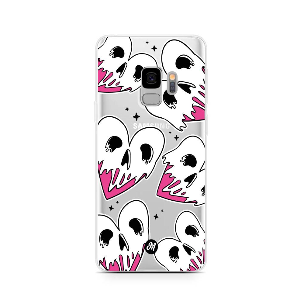 Cases para Samsung S9 Plus Corazones calavera - Mandala Cases