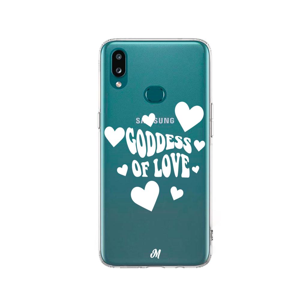 Funda Goddess of love blanco Samsung