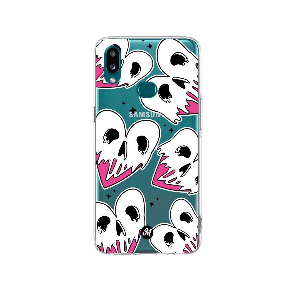 Funda Corazones calavera Samsung