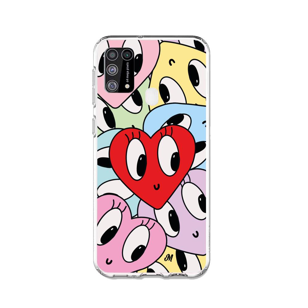 Funda Corazones felices Samsung