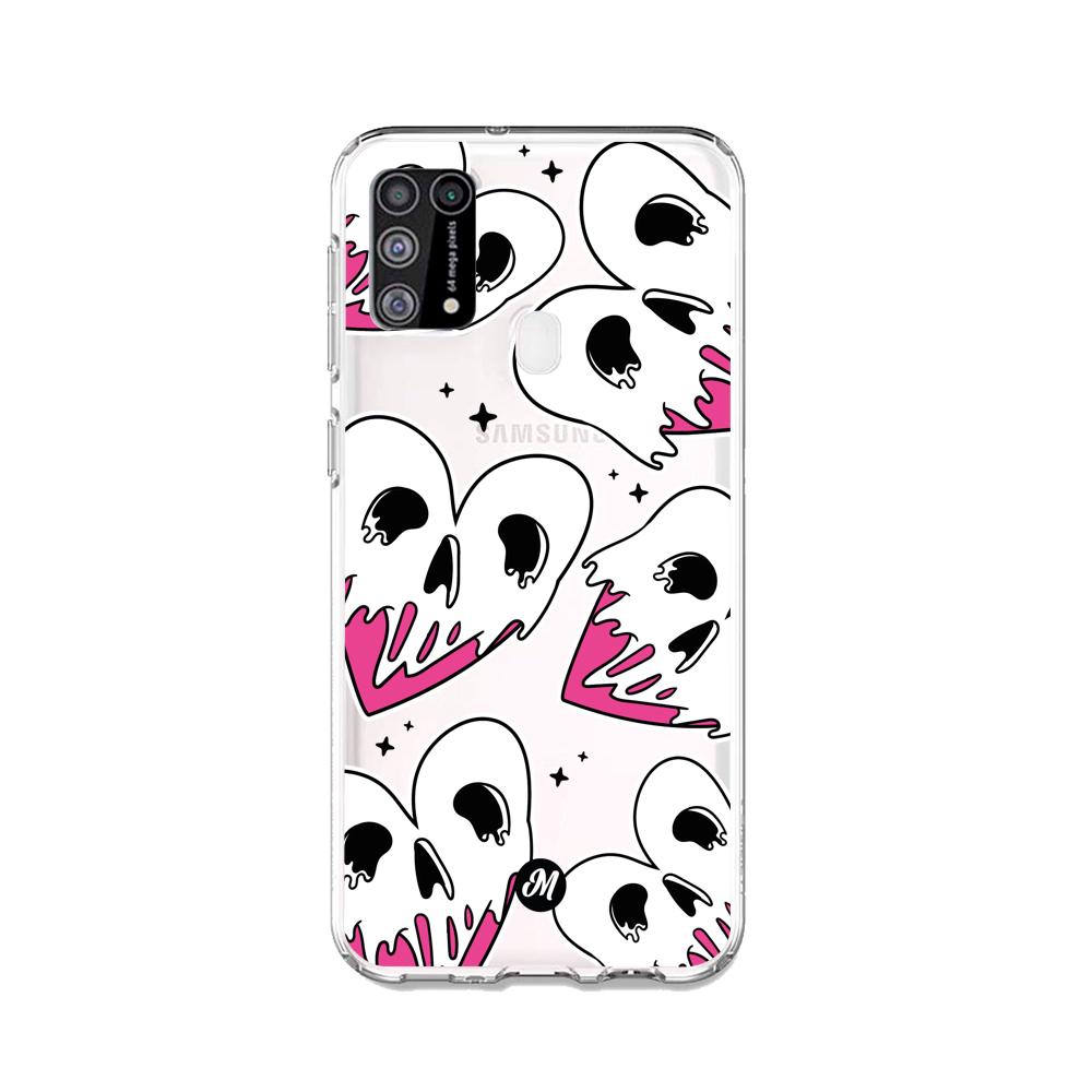 Funda Corazones calavera Samsung