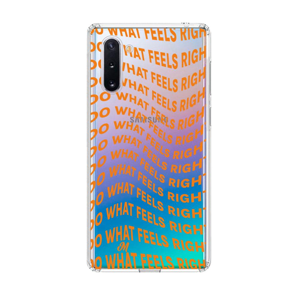 Funda Do What Feels Right Samsung