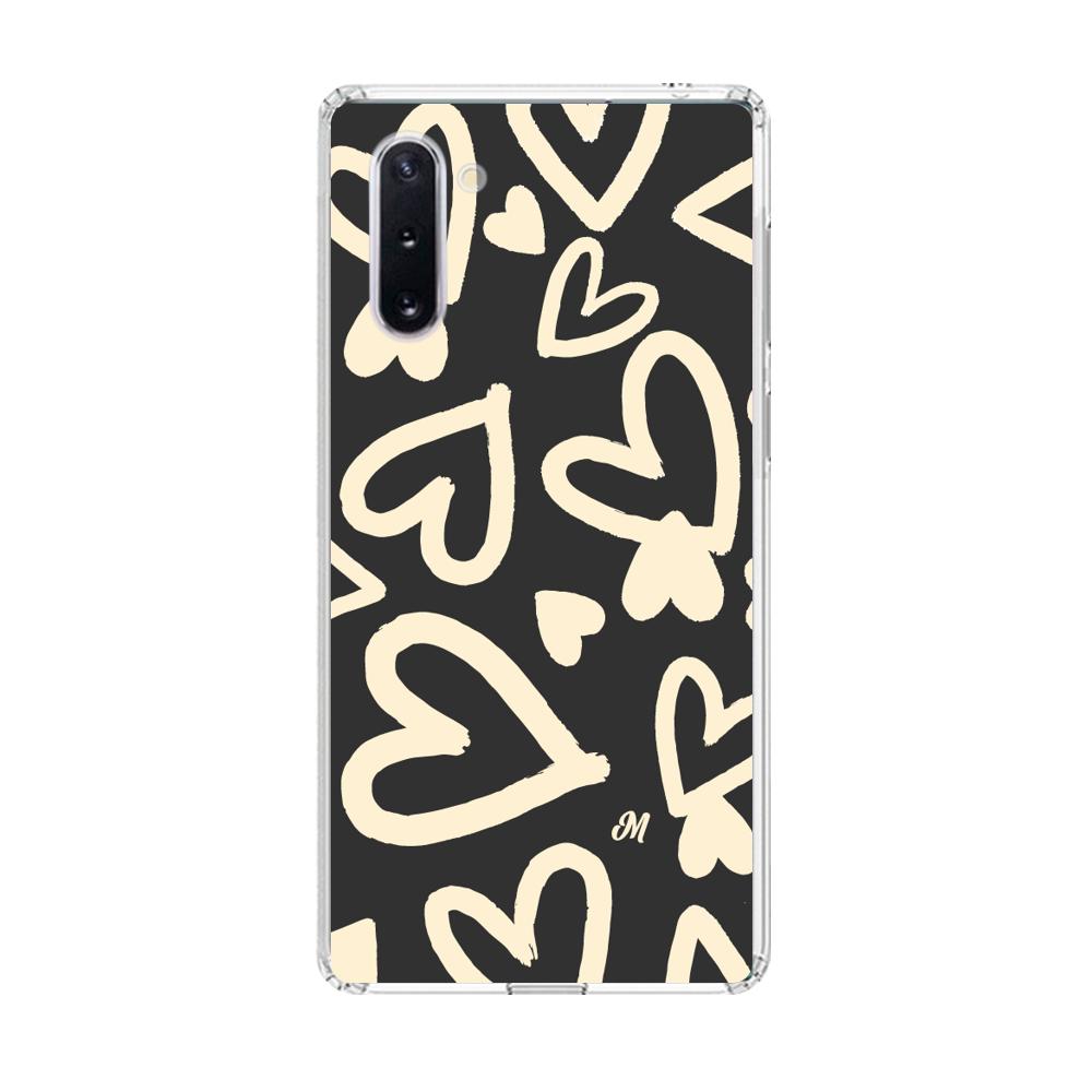 Funda Black Hearts Samsung