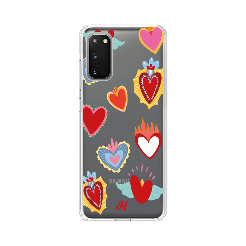 Funda Corazón de Guadalupe Samsung