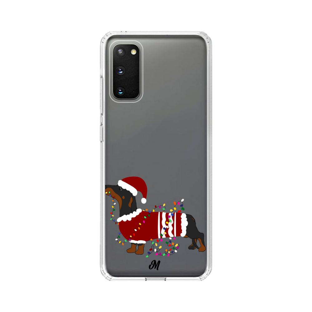 Funda Perro Navideño Samsung