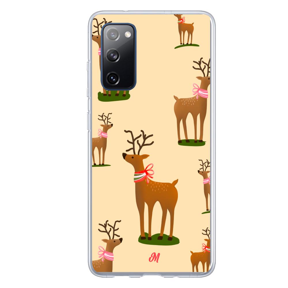 Funda Renos Navideños Samsung