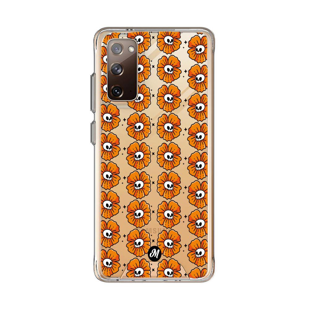 Cases para Samsung S20 FE Flor Calavera - Mandala Cases