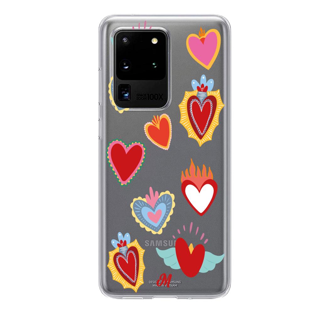 Funda Corazón de Guadalupe Samsung