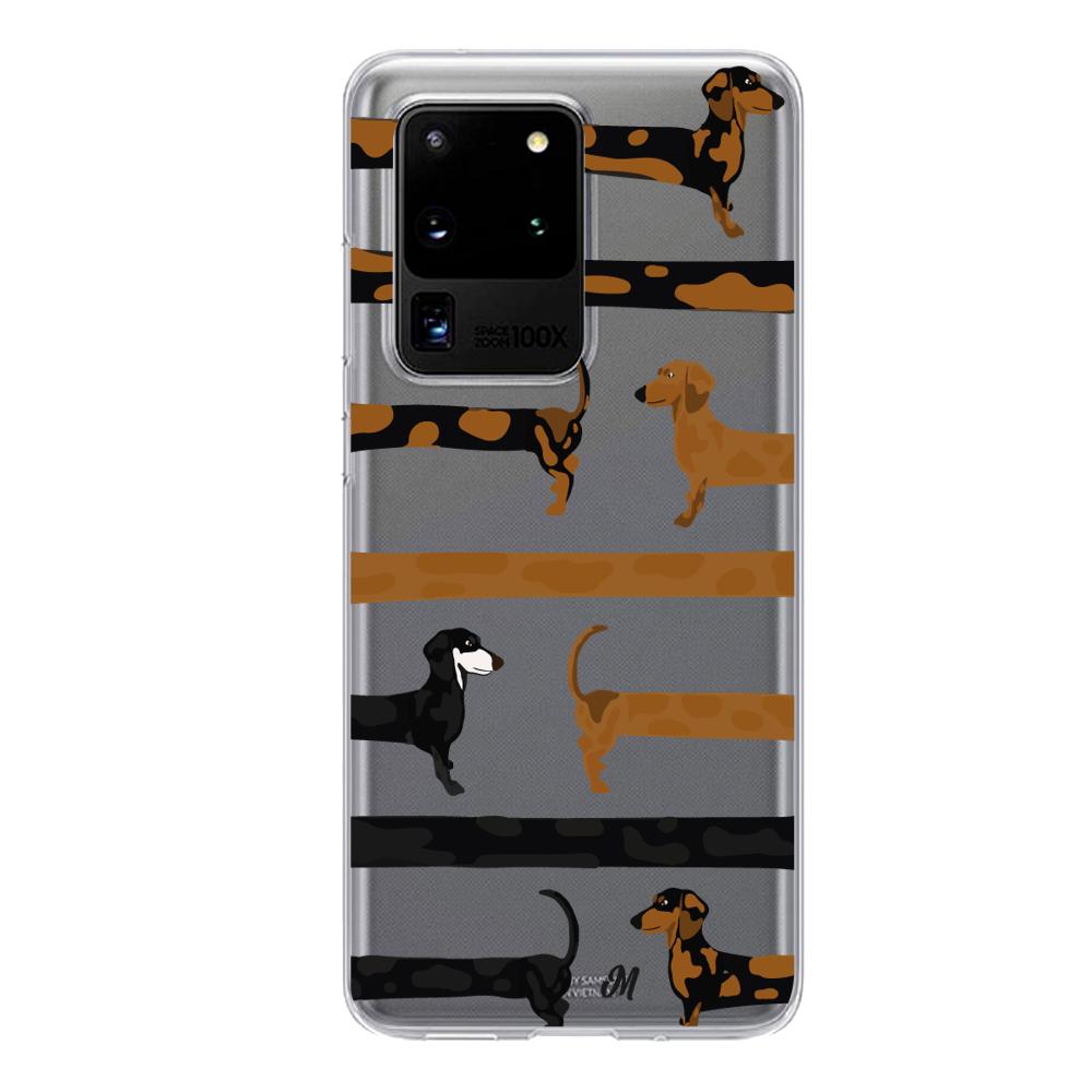 Funda Perritos Teckels Samsung