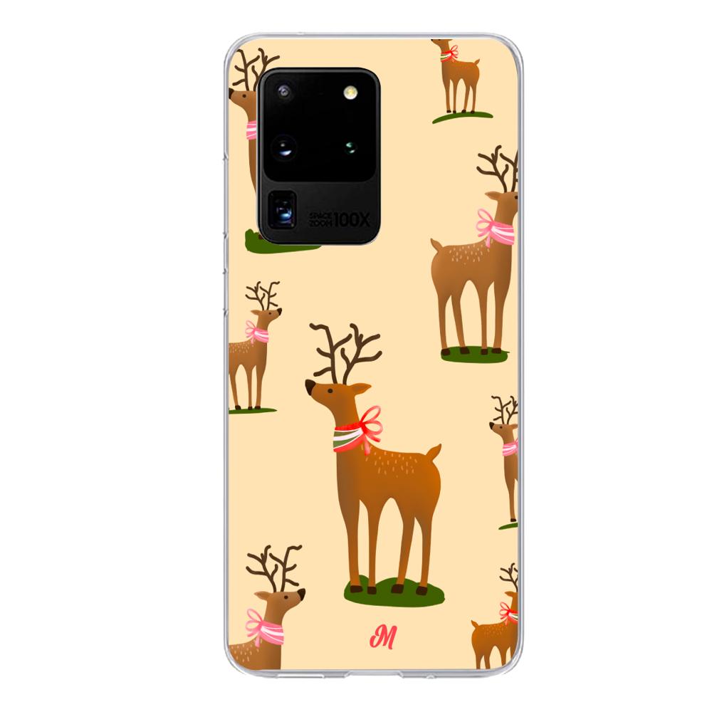 Funda Renos Navideños Samsung