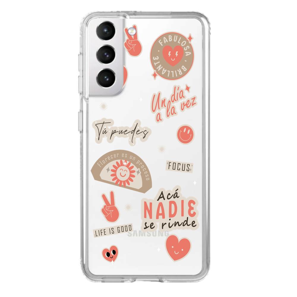 Cases para Samsung S21 LIFE IS GOOD - Mandala Cases