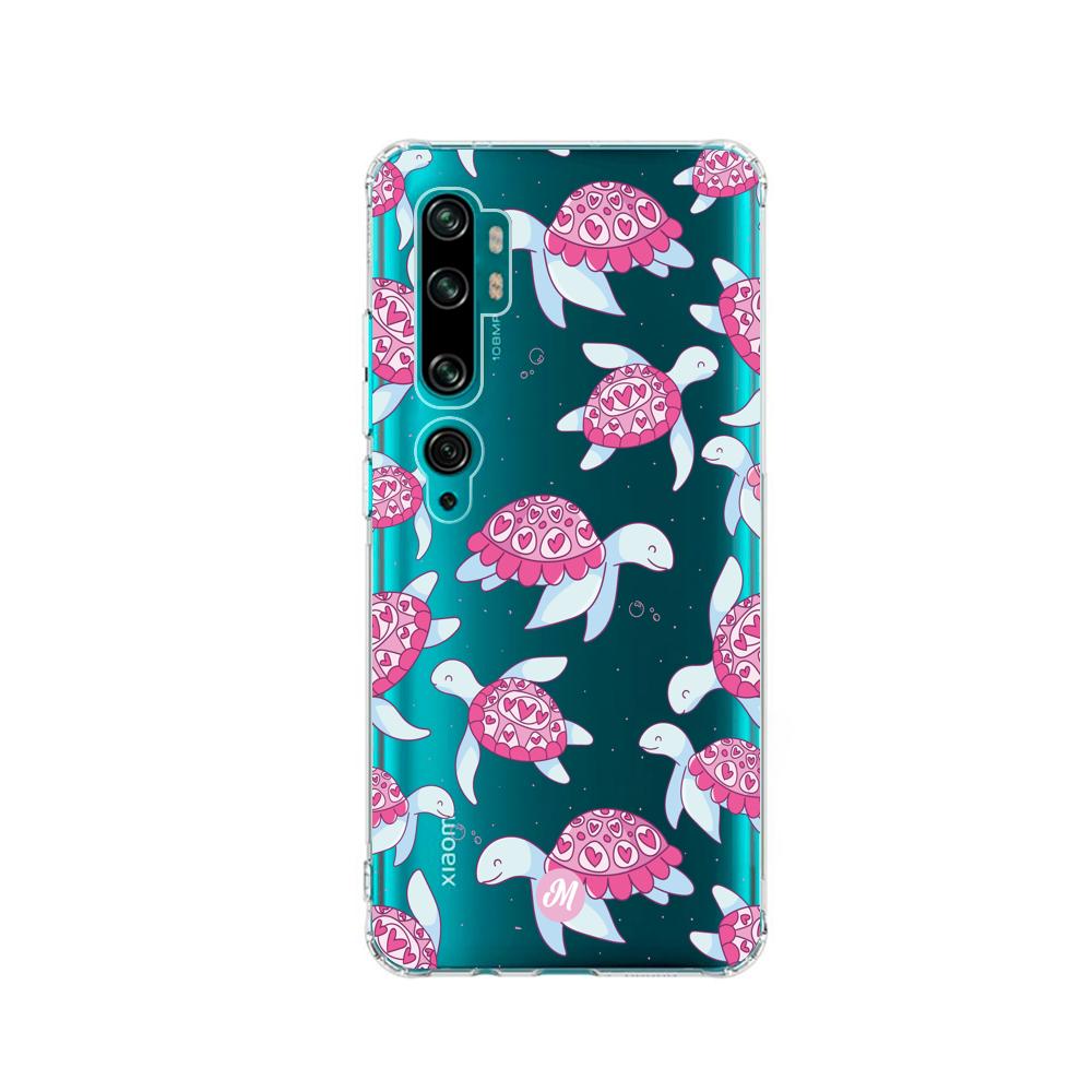 Cases para Xiaomi note 10 pro Tortuga de amor - Mandala Cases