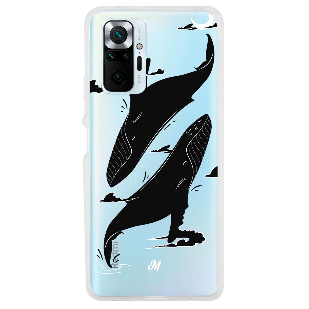 Cases para Xiaomi Redmi note 10 Pro Canto de ballena azul - Mandala Cases