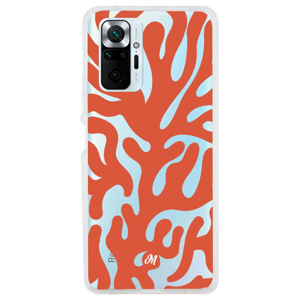 Cases para Xiaomi Redmi note 10 Pro Coral textura - Mandala Cases