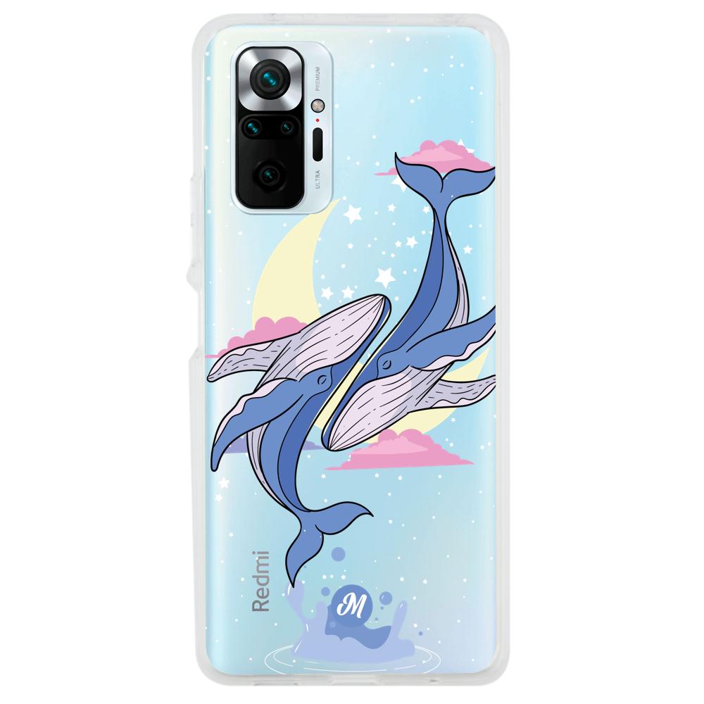Cases para Xiaomi Redmi note 10 Pro Amor de ballenas - Mandala Cases