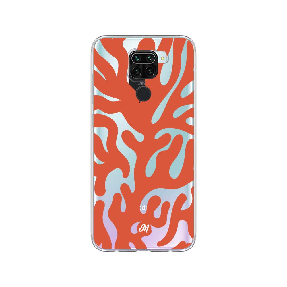 Cases para Xiaomi redmi note 9 Coral textura - Mandala Cases